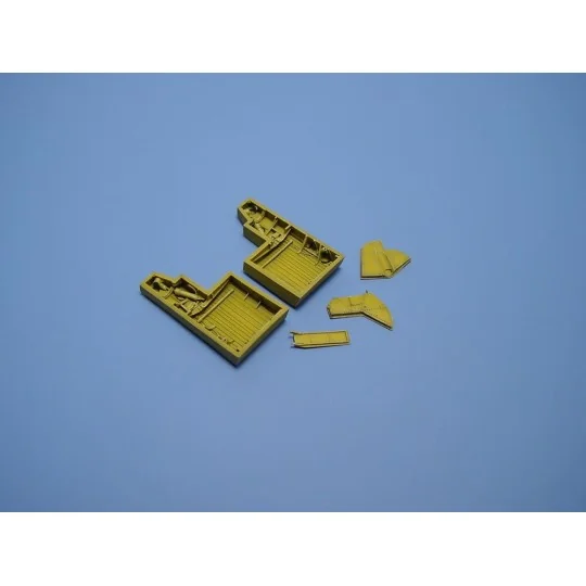 P-47 Thunderbolt wheel bays for ACADEMY, 1/72 - Aires 7055 P-47 Thunderbolt wheel bays for ACADEMY, 1/72 - Aires 7055