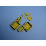 P-47 Thunderbolt wheel bays for ACADEMY, 1/72 - Aires 7055 P-47 Thunderbolt wheel bays for ACADEMY, 1/72 - Aires 7055