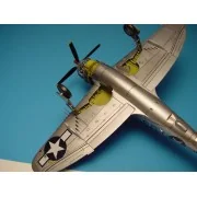 P-47 Thunderbolt wheel bays for ACADEMY - Aires 7055