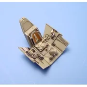 Messerschmitt Bf 109E-3/E-4 Cockpit Set, 1/72 - Aires 7081 Messerschmitt Bf 109E-3/E-4 Cockpit Set, 1/72 - Aires 7081