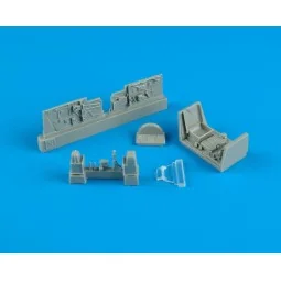Bf 109G-10 Cockpit Set für Revell Bausatz - Aires 7143