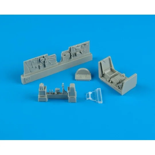 Bf 109G-10 Cockpit Set für Revell Bausatz - Aires 7143