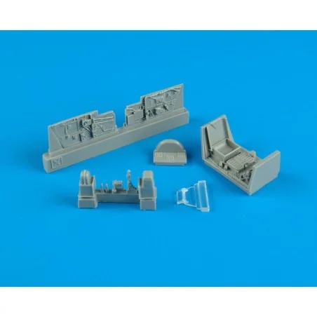 Bf 109G-10 Cockpit Set für Revell Bausatz, 1/72 - Aires 7143