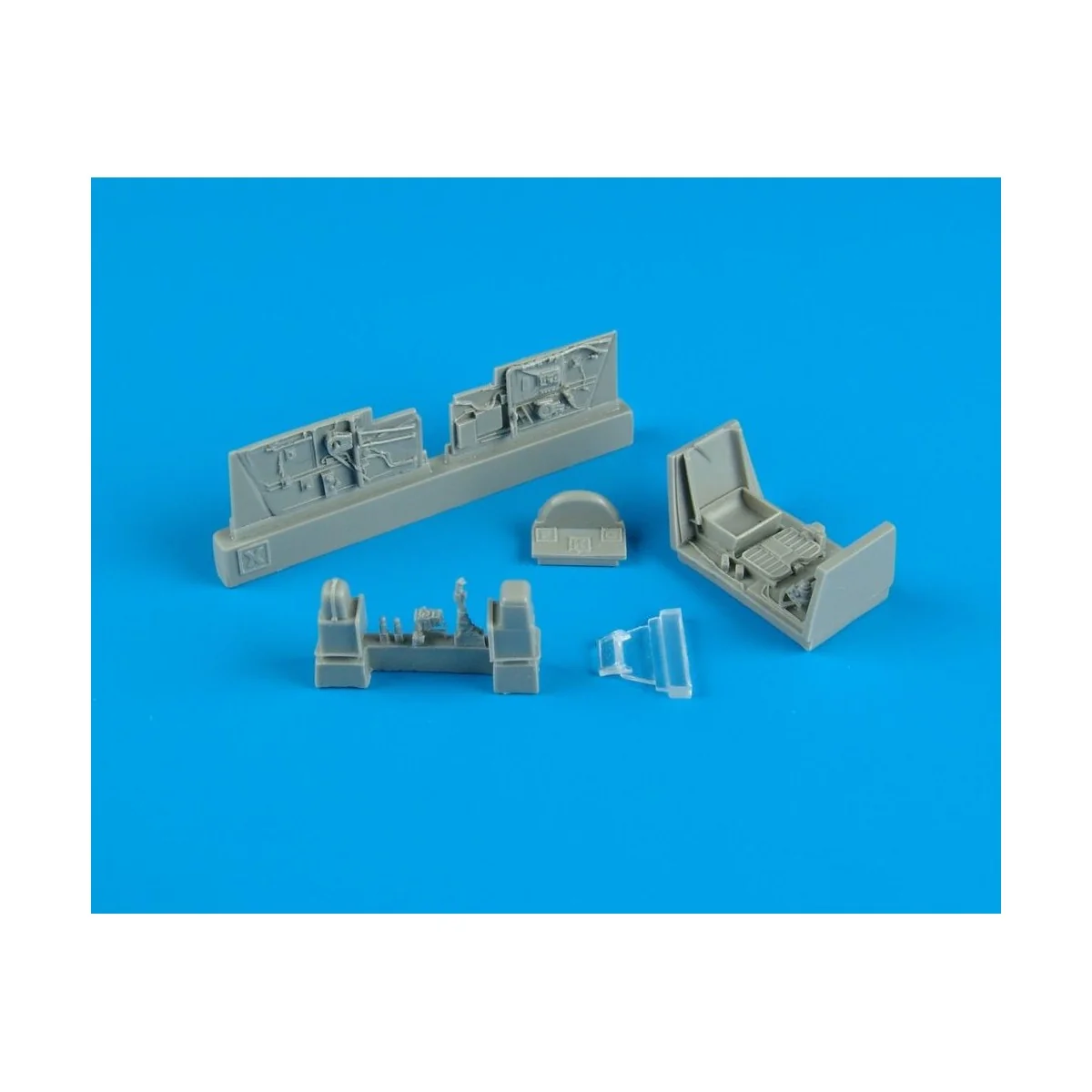 Bf 109G-10 Cockpit Set für Revell Bausatz - Aires 7143