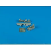 A-4E/F Skyhawk Cockpit set für Fujimi-Bausatz, 1/72 - Aires 7158