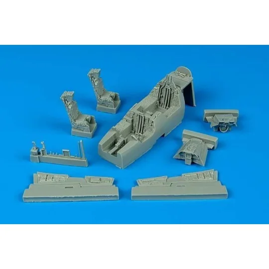 F-14A Tomcat Cockpit Set für Hasegawa Bausatz. - Aires 7163