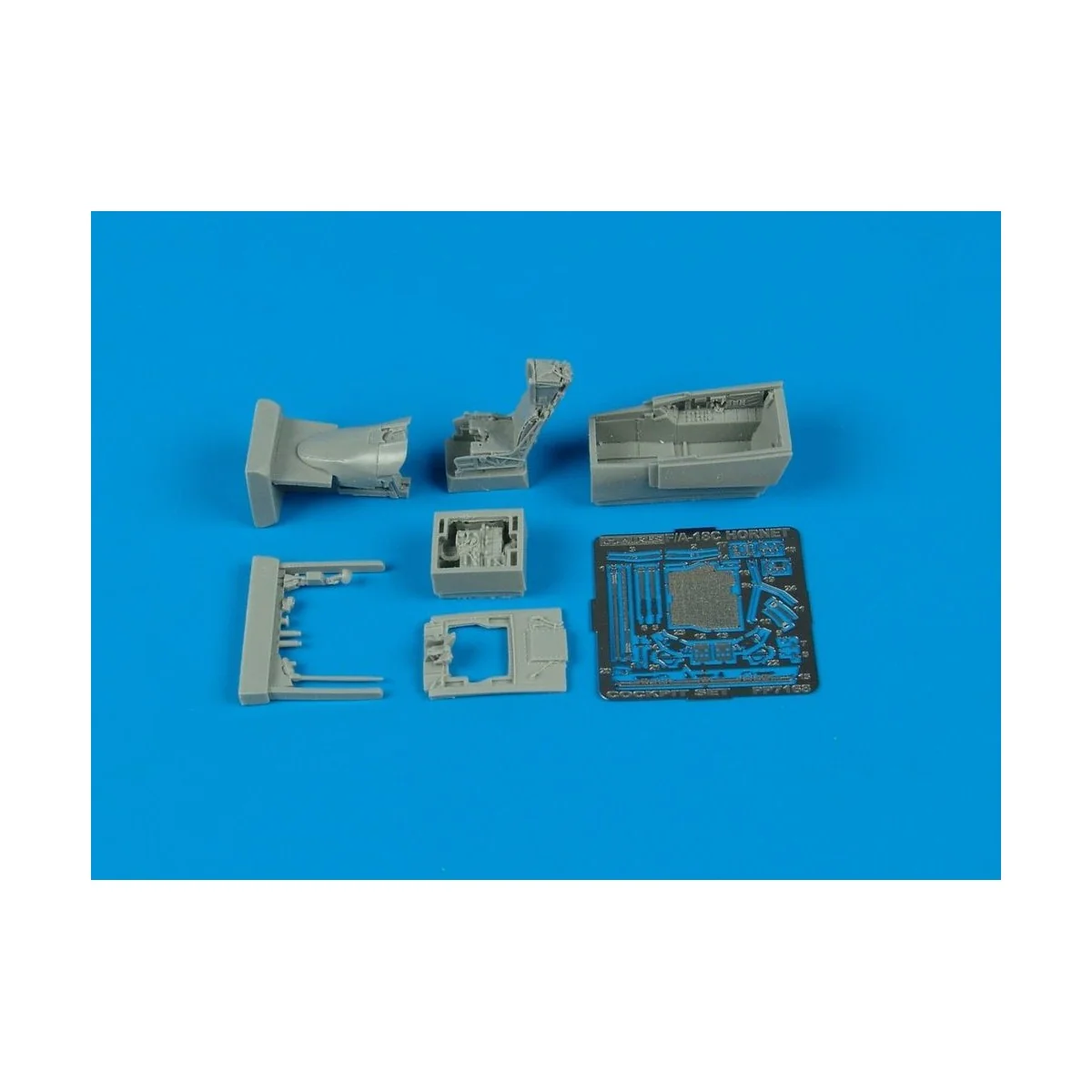 F/A-18C Hornet cockpit set für Hasegawa Bausatz - Aires 7168