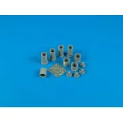 B-58 Hustler Schubdüsen für Hasegawa-Bausatz, 1/72 - Aires 7171 B-58 Hustler Schubdüsen für Hasegawa-Bausatz, 1/72 - Aires 7171