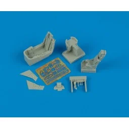 AV-8B Harrier II cockpit set Für Hasegawa Bausatz. - Aires 7173