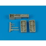 F/A-18A/C/D Hornet Wheel Bay für Hasegawa Bausatz, 1/72 - Aires 7183 F/A-18A/C/D Hornet Wheel Bay für Hasegawa Bausatz, 1/72 - Aires 7183