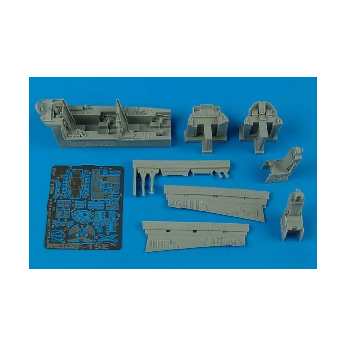 F-15E Strike Eagle cockpit set für Academy Bausatz - Aires 7189