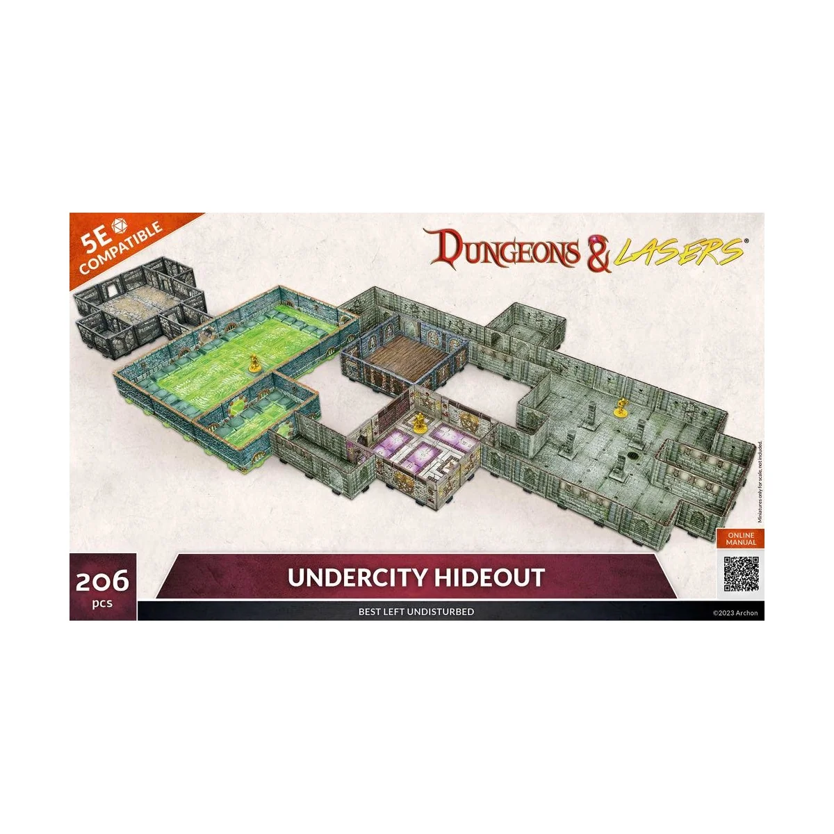Dungeons & Lasers Starter Set: UNDERCITY HIDEOUT - Archon Studio DN...