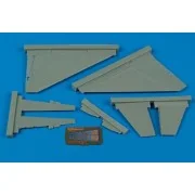 J35 Draken wing set für Hasegawa Bausatz - Aires 7190