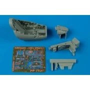 J35FS Draken cockpit set für Hasegawa Bausatz - Aires 7197