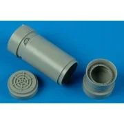 J35 Draken exhaust nozzle für Hasegawa Bausatz, 1/72 - Aires 7198 J35 Draken exhaust nozzle für Hasegawa Bausatz, 1/72 - Aires 7198