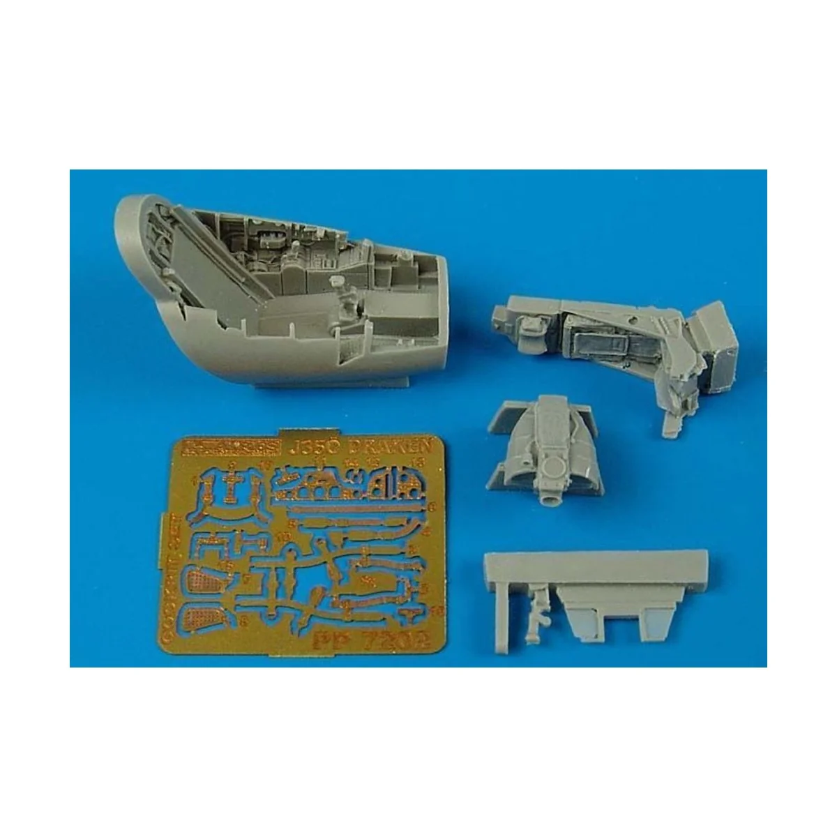 J35Ö Draken cockpit set for Hasegawa/Revell kit - Aires 7202