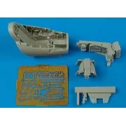 J35Ö Draken cockpit set for Hasegawa/Revell kit, 1/72 - Aires 7202 J35Ö Draken cockpit set for Hasegawa/Revell kit, 1/72 - Aires 7202