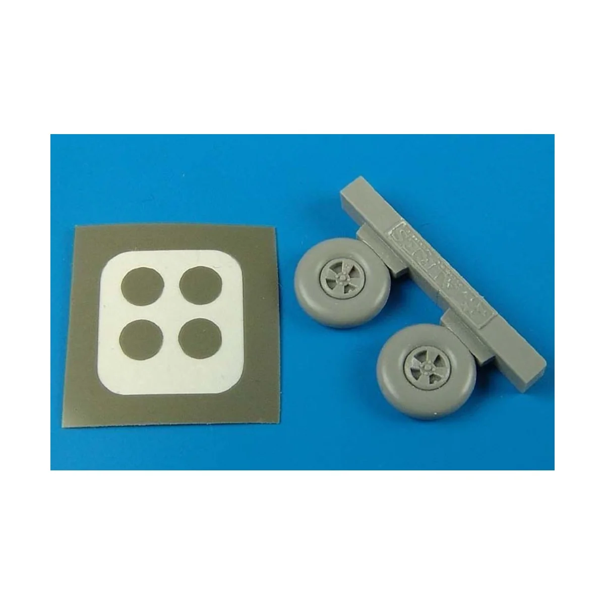 Hurricane wheels & paint masks for Hasegawa kit, 1/72 - Aires 7203