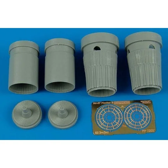 Su-27 Flanker B exhaust nozzles Für Italeri Bausatz - Aires 7207