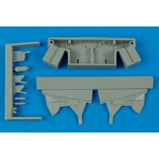 Hawker Hurricane Mk. I/II wheel bay Für Hasegawa Bausatz, 1/72 - Ai...