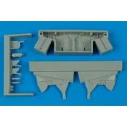 Hawker Hurricane Mk. I/II wheel bay Für Hasegawa Bausatz - Aires 7210