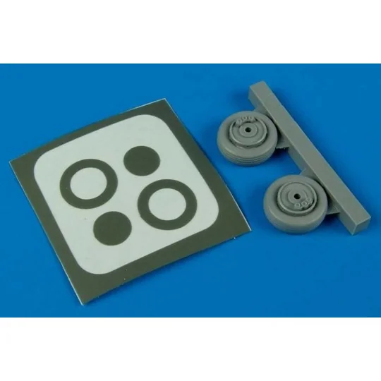 SAAB Tunnan J/S 29 wheels & paint masks Für Heller Bausatz - Aires ...