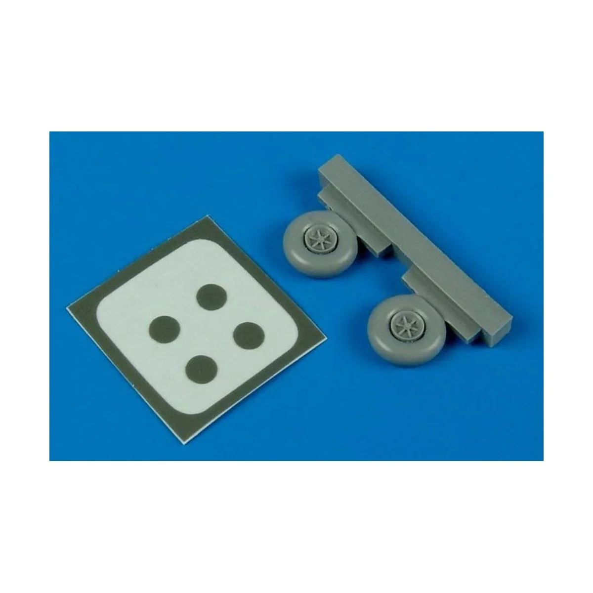 Morane Saulnier M.S.406 wheel & maks Für Hasegawa Bausatz, 1/72 - A... Morane Saulnier M.S.406 wheel & maks Für Hasegawa Bausatz, 1/72 - A...