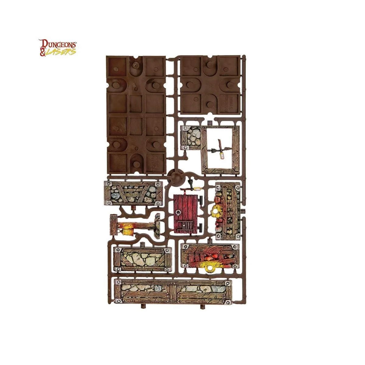 Dungeons & Lasers DWARVEN MINE: Pre-painted - Archon Studio DNL0078