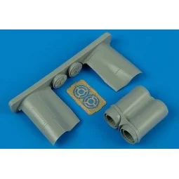 BAC Lightning F.6/F.2A exhaust nozzles Für Trumpeter Bausatz - Aire...