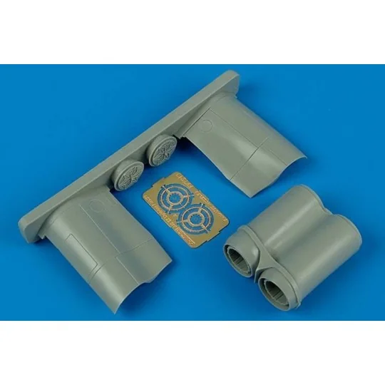 BAC Lightning F.6/F.2A exhaust nozzles Für Trumpeter Bausatz, 1/72 ...