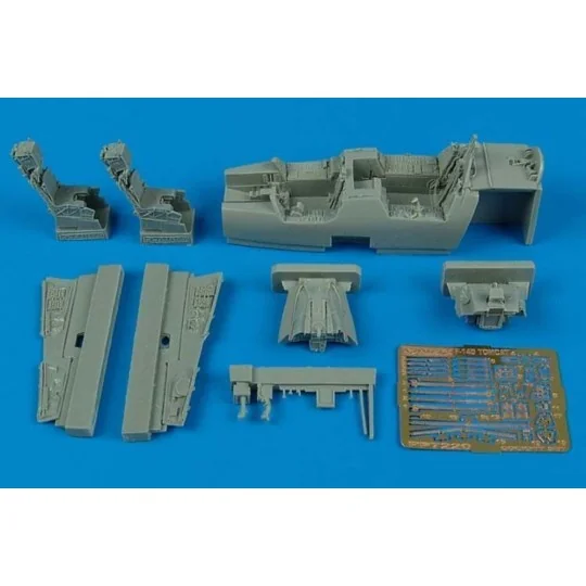 F-14D Tomcat cockpit set Für Hasegawa Bausatz, 1/72 - Aires 7220 F-14D Tomcat cockpit set Für Hasegawa Bausatz, 1/72 - Aires 7220