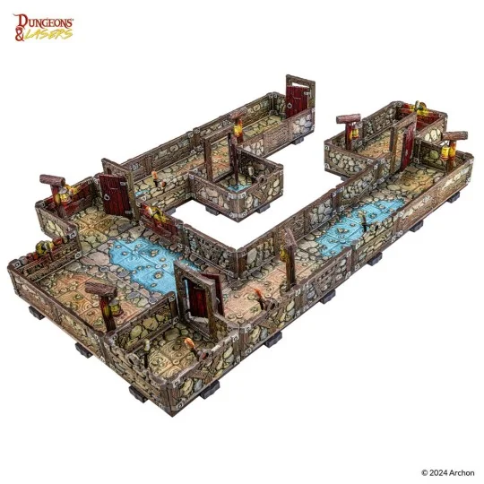 Dungeons & Lasers DWARVEN MINE: Pre-painted - Archon Studio DNL0078