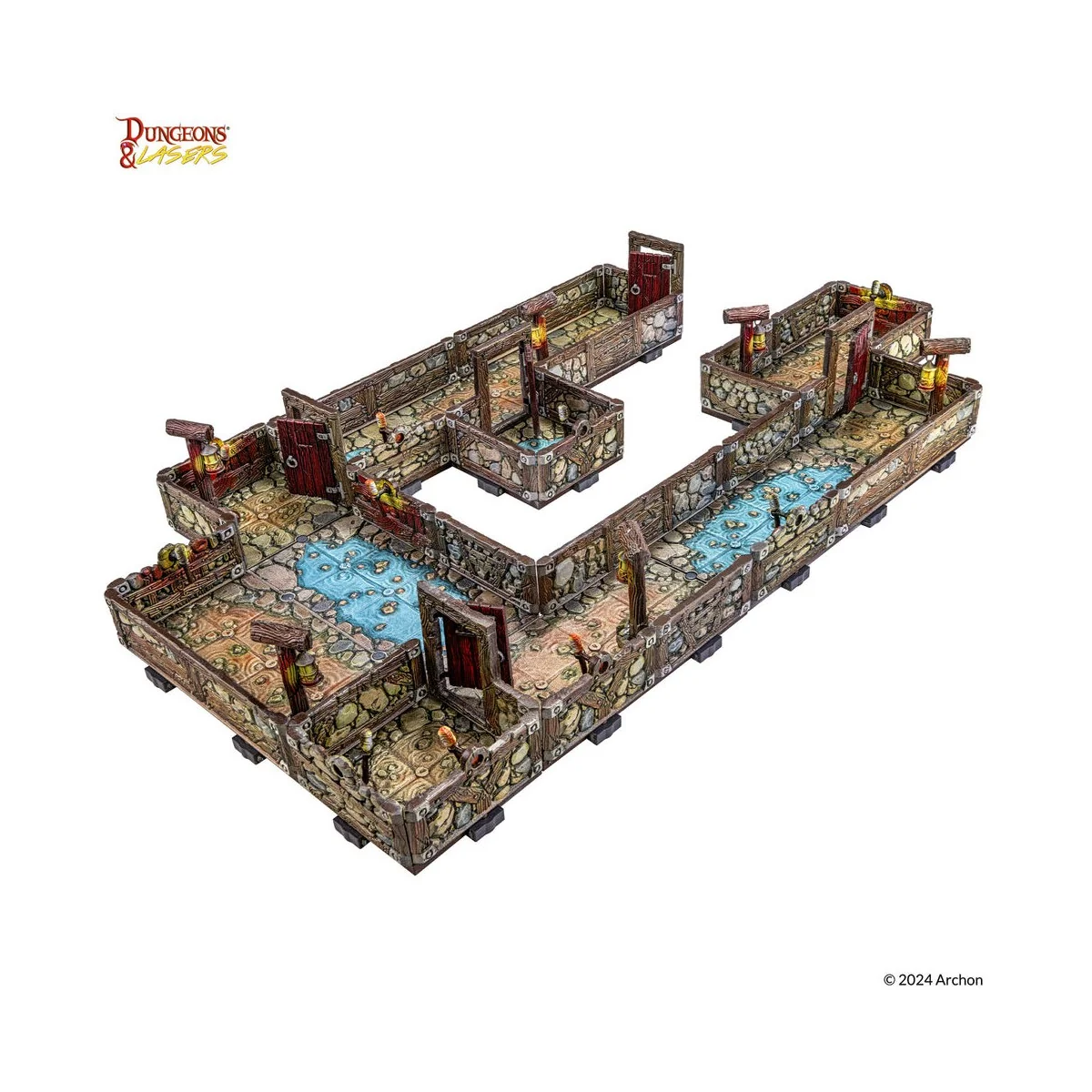 Dungeons & Lasers DWARVEN MINE: Pre-painted - Archon Studio DNL0078