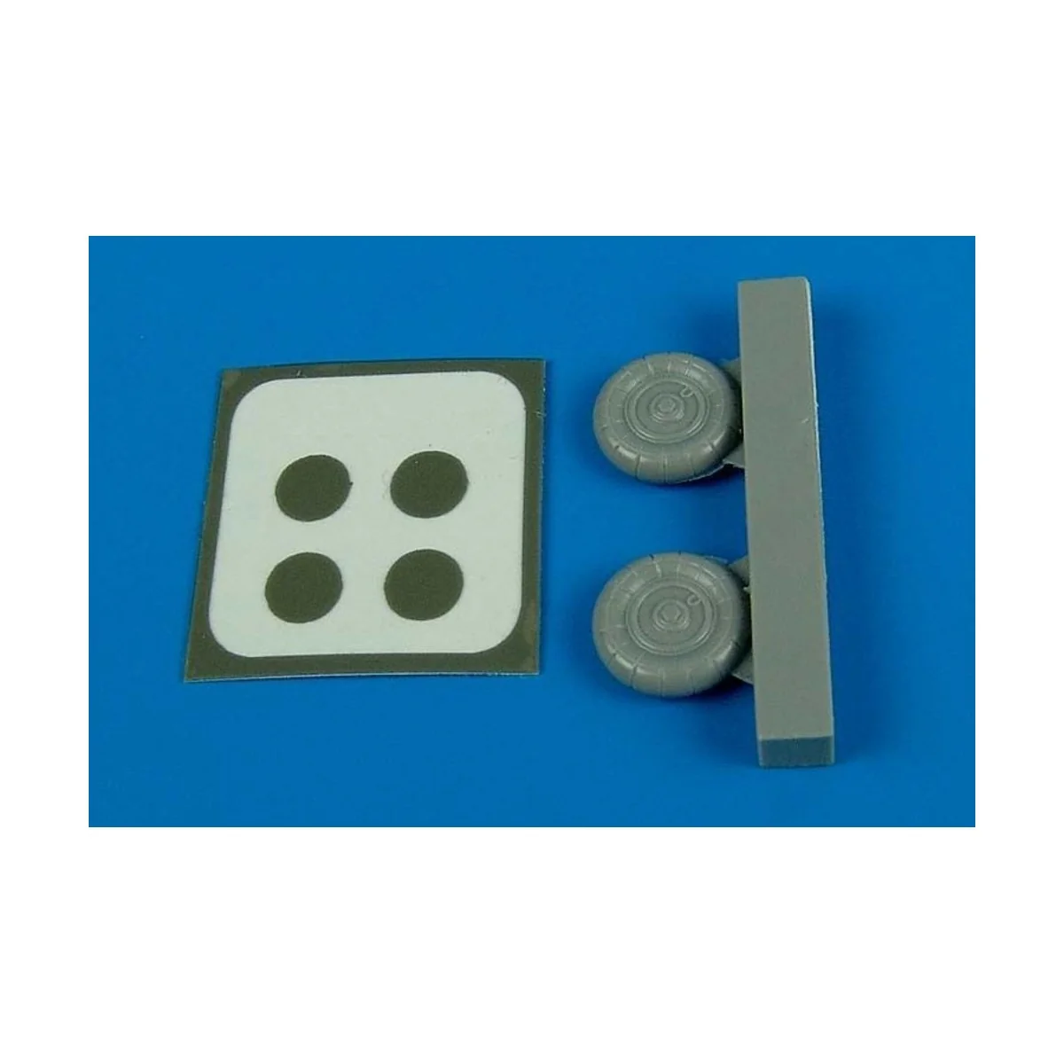 Bf 109G-10/K wheels & paint masks, 1/72 - Aires 7224