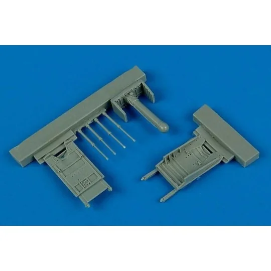 MiG-29 Fulcrum airbrakes für Italeri Bausatz, 1/72 - Aires 7225 MiG-29 Fulcrum airbrakes für Italeri Bausatz, 1/72 - Aires 7225