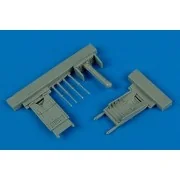 MiG-29 Fulcrum airbrakes für Italeri Bausatz - Aires 7225