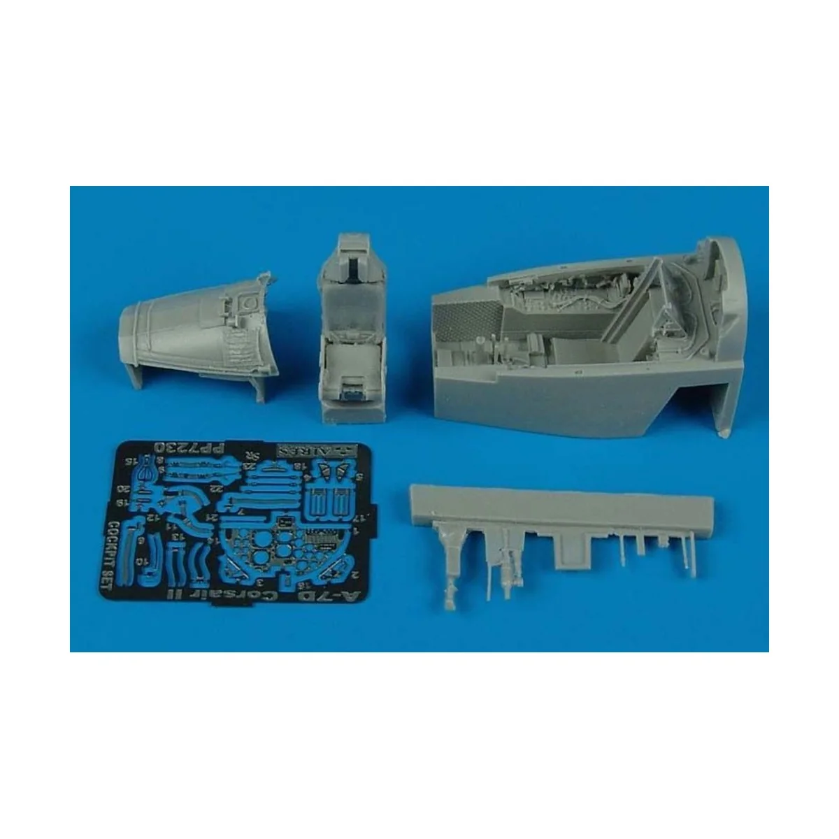 A-7D Corsiar II cockpit set für Hobby Boss Bausatz - Aires 7230