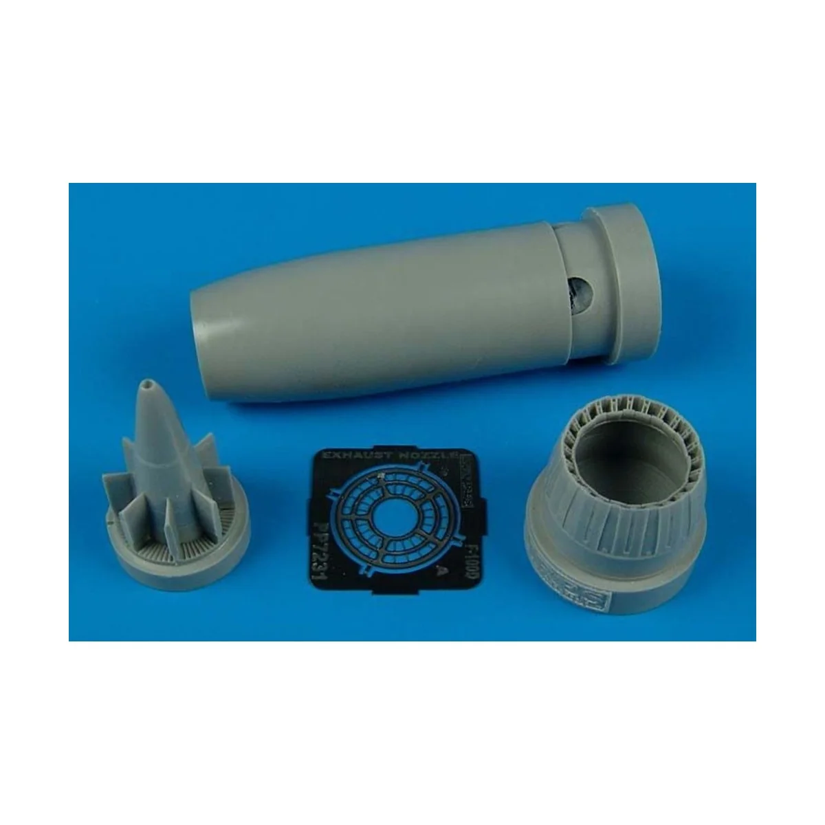 F-100D exhaust nozzle für Italeri Bausatz, 1/72 - Aires 7231 F-100D exhaust nozzle für Italeri Bausatz, 1/72 - Aires 7231