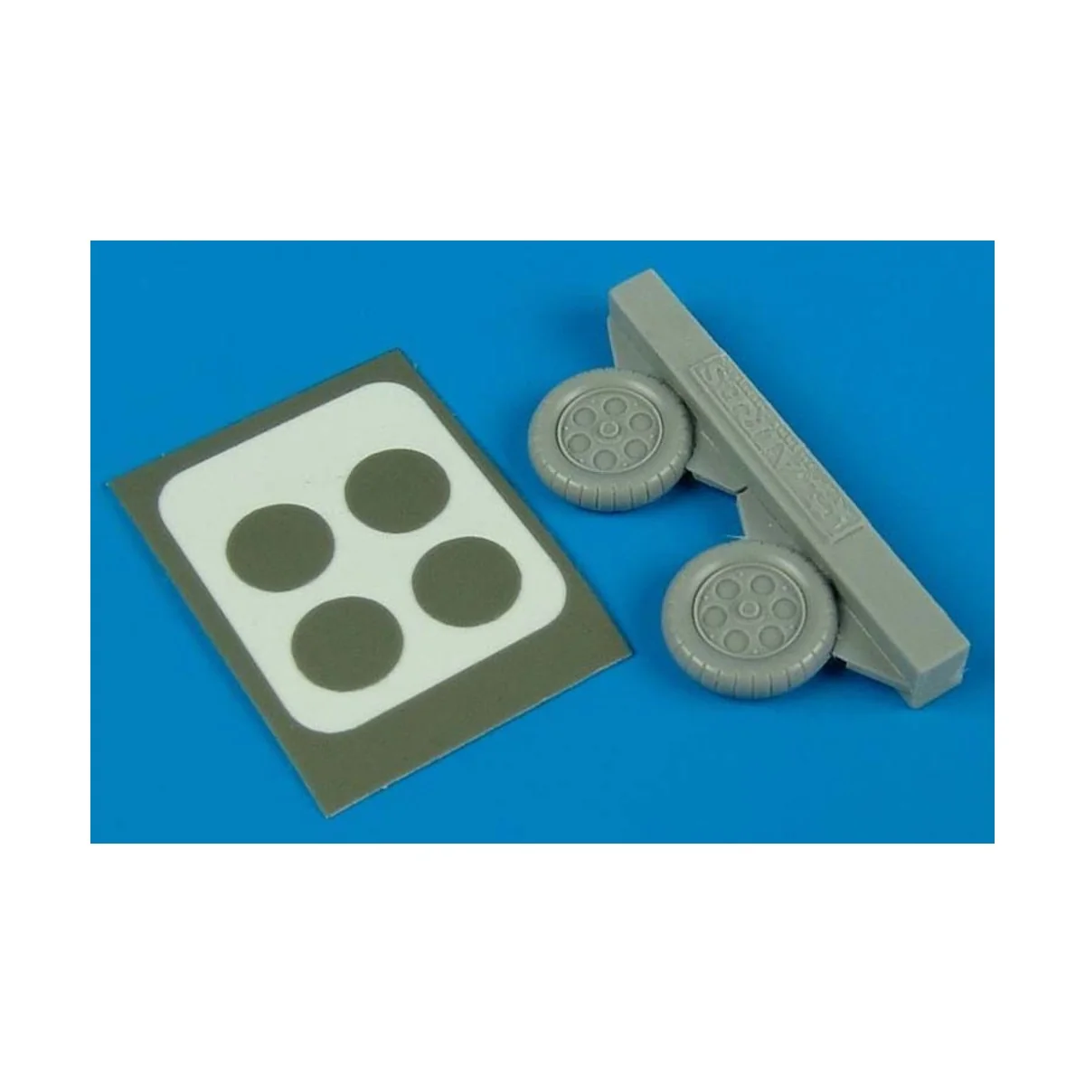 Fw 190A-3/A-5 wheels, 1/72 - Aires 7234