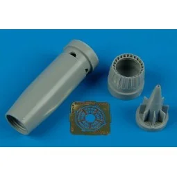 F-100C/D Super Sabre exhaust nozzle (TRU, 1/72 - Aires 7236