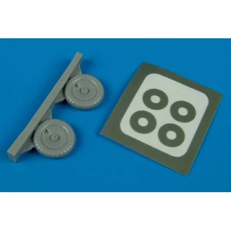Fw 190A-5/A-9 wheels & paint masks, 1/72 - Aires 7237