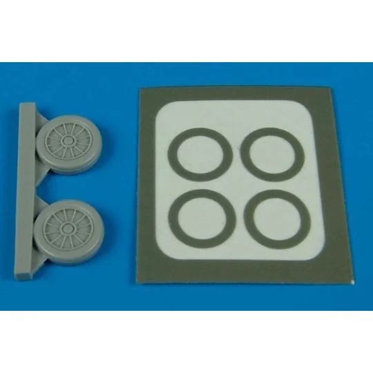 A-4 Skyhawk wheels & paint masks, 1/72 - Aires 7238