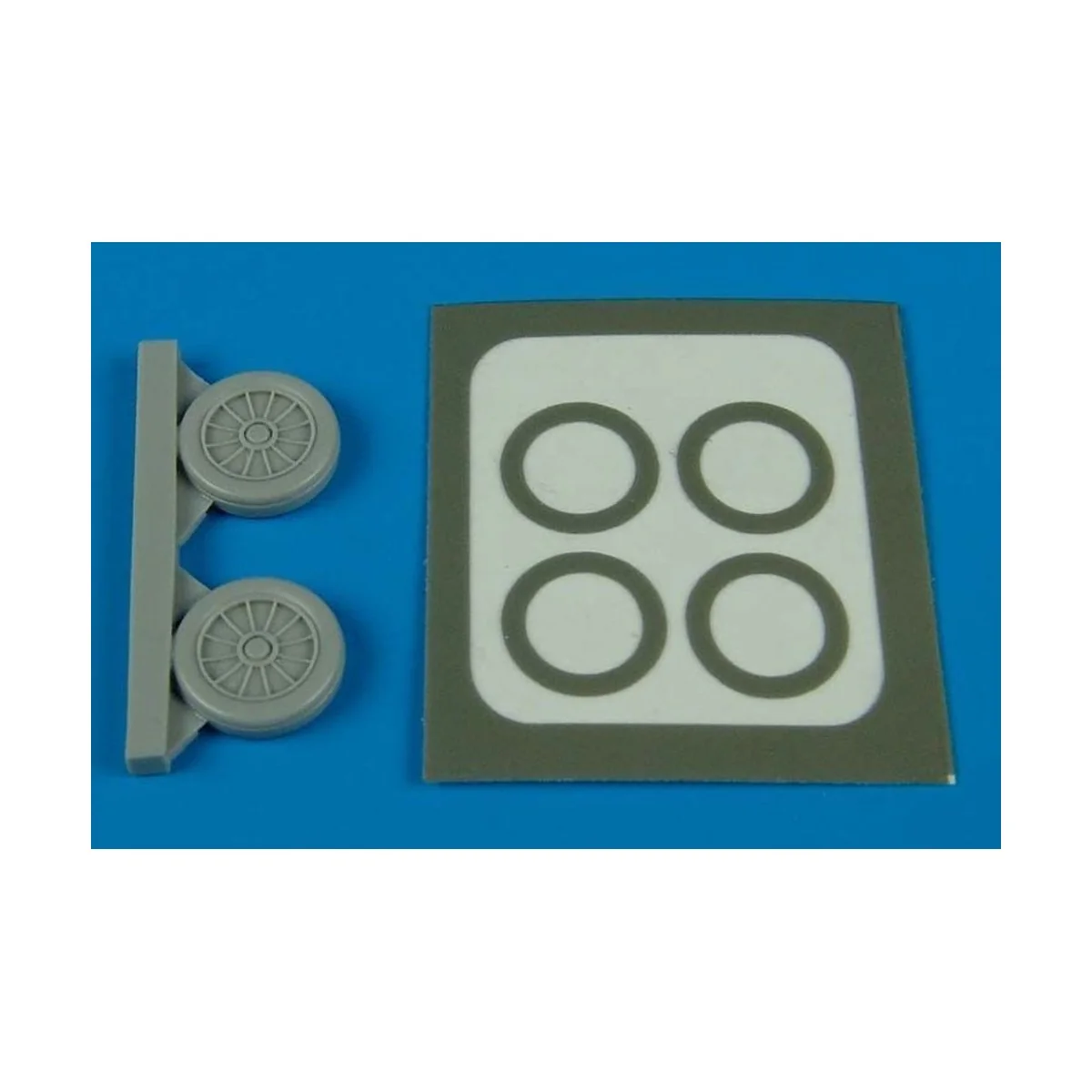 A-4 Skyhawk wheels & paint masks, 1/72 - Aires 7238