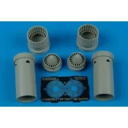 F-4B, C, D, N Phantom II exhaust nozzles, 1/72 - Aires 7241