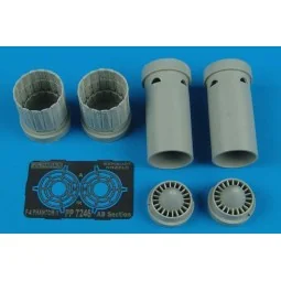 F-4E, F, G, J, S Phantom II enhaust nozzles, 1/72 - Aires 7246