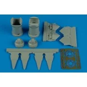 F-22A Raptor exhaust nozzles (REV) - Aires 7248