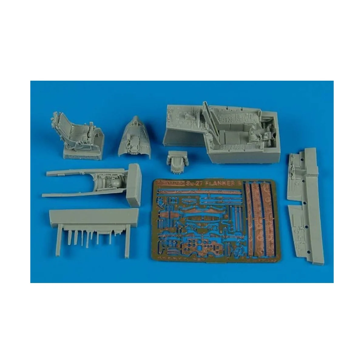 Su-27 Flanker B cockpit set (HAS), 1/72 - Aires 7249 Su-27 Flanker B cockpit set (HAS), 1/72 - Aires 7249