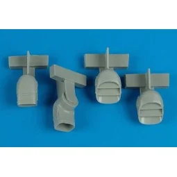 Harrier GR.5/7 exhaust nozzles (HAS), 1/72 - Aires 7251