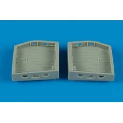 P-40 wheel bay for Academy, 1/72 - Aires 7253