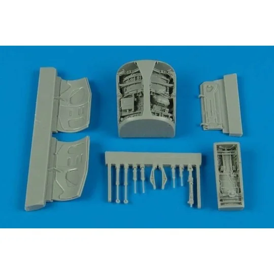 F-16l Sufa wheel bay for Hasegawa, 1/72 - Aires 7254 F-16l Sufa wheel bay for Hasegawa, 1/72 - Aires 7254